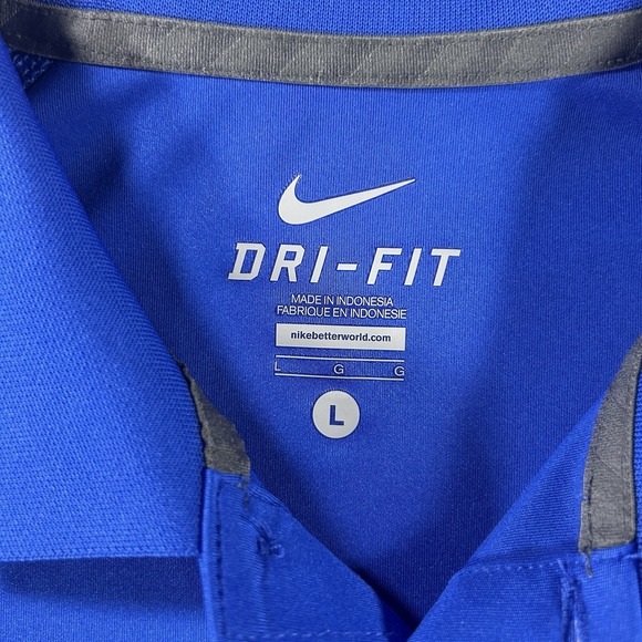 Nike Dri-Fit‎ Men's Large Duke Blue Devils Performance Golf Polo Shirt - Picture 7 of 12